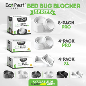 bed bug interceptors monitors detectors blackout climbup for bed legs bedbug bedbugs bugs pest control eco friendly
