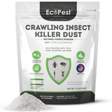 Crawling Insect Killer Dust, 1 lb | Natural Pumice Powder with Thyme and Geraniol for Indoor and Outdoor Pest Control