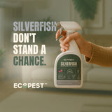 Silverfish Spray – Natural, Plant-Based Silverfish Spray with Clove Oil for Indoor and Outdoor Treatment of Silverfish