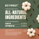 Boxelder Bug & Asian Lady Beetle Spray – Natural, Plant-Based Spray with Clove Oil for Indoor and Outdoor Treatment of Boxelder Bugs and Asian Lady Beetles