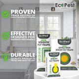 Window Sticky Fly Trap - 25 Pack