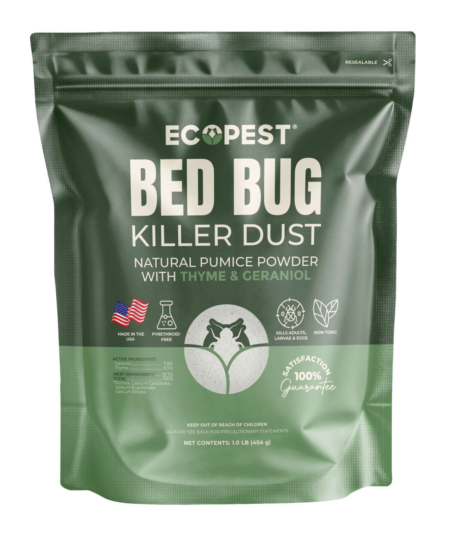 Bed Bug Killer Dust, 1 lb