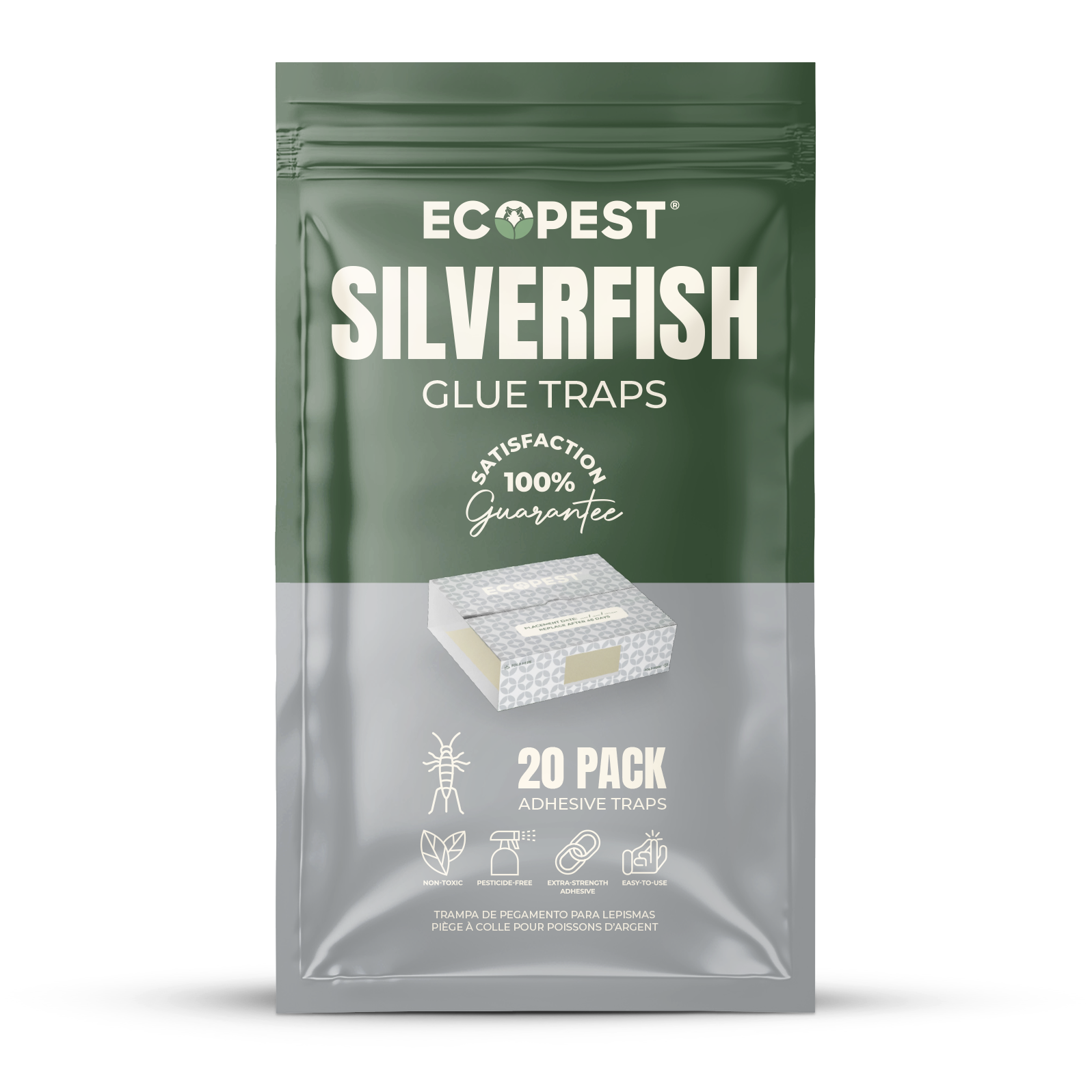 Silverfish Glue Traps