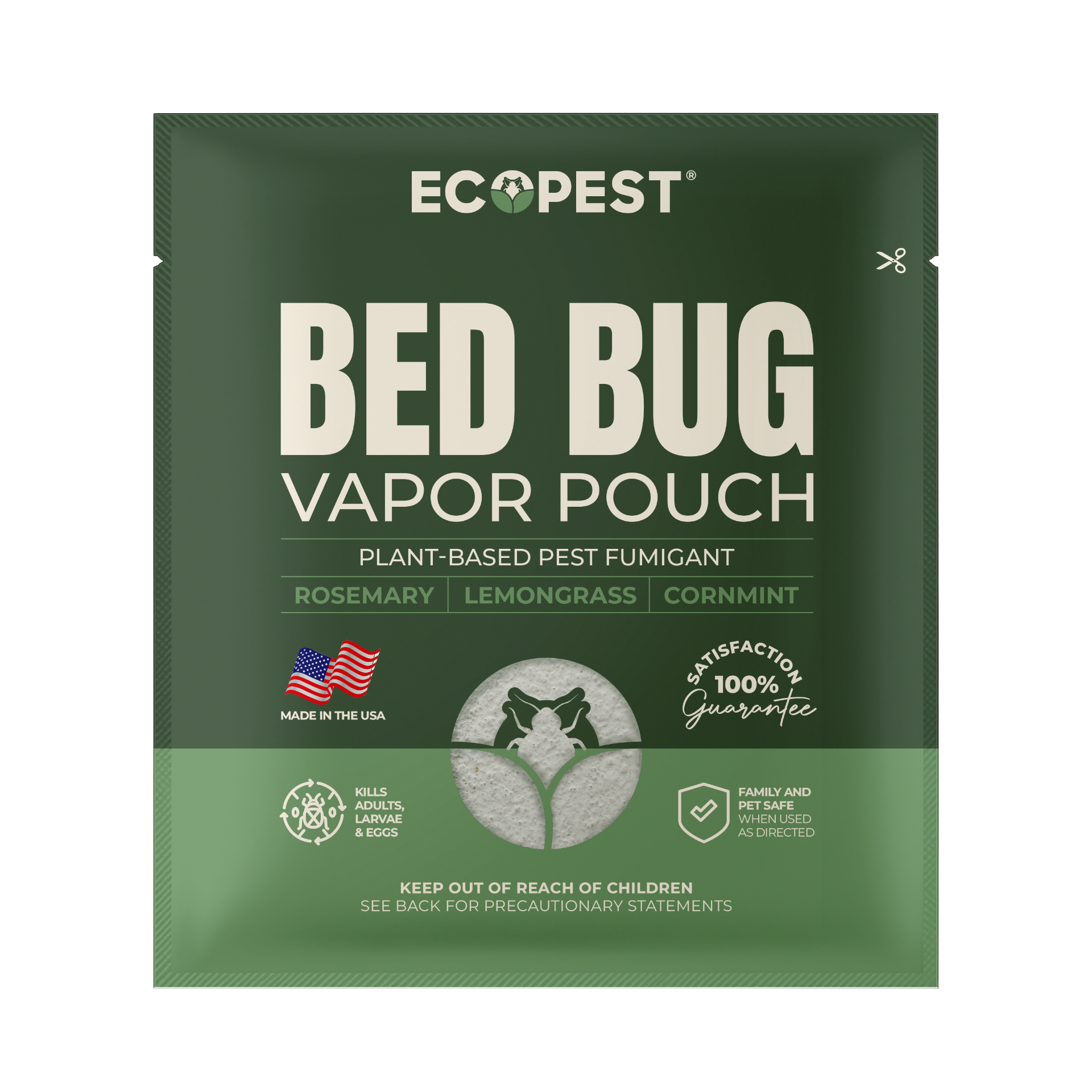 Bed Bug Vapor Pouch