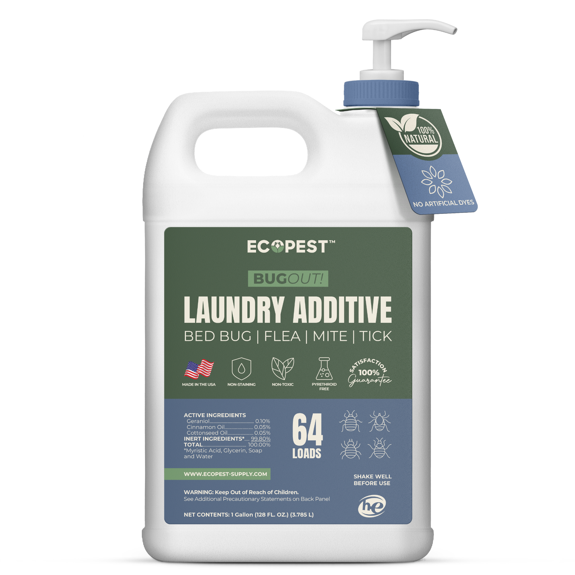 BugOut! Laundry Additive
