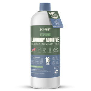 BugOut! Laundry Additive – Natural Detergent Booster for Bed Bug, Mite, Flea, & Tick Treatment & Prevention