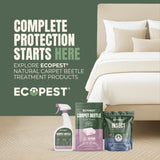 Carpet Beetle Glue Traps – 20 Pack | Sticky Indoor Pest Control Trap for Carpet Beetles