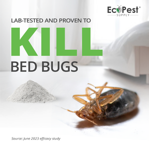Bed Bug Killer Dust, 1 lb | Natural Pumice Powder with Thyme and Geraniol for Indoor Treatment of Bed Bugs