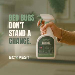 Bed Bug Spray – Natural, Plant-Based Killer for Bed Bugs, Eggs & Nymphs | Fabric & Mattress-Safe Home Treatment for Indoor Use | Child & Pet Safe, Low Odor, Eco-Friendly