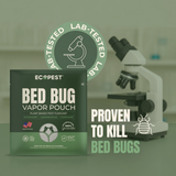 Bed Bug Vapor Pouch | Fumigant for Luggage, Beds, Couches, and Other Furniture