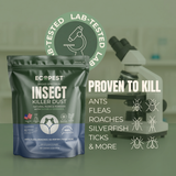 Broad-Spectrum Insect Killer Dust, 1 lb | Natural Pumice Powder with Thyme and Geraniol for Indoor and Outdoor Pest Control