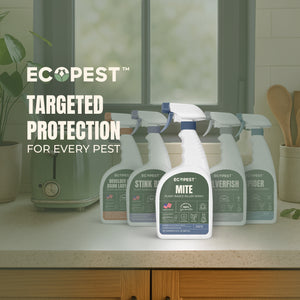 Mite Spray – Natural Killer for Dust, Bird, Spider, Scabies & Other Mites | Bedding & Furniture-Safe | Treatment for Chickens, Poultry, Dogs, Cats, Reptiles & Other Pets | Indoor & Outdoor