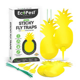 Sticky Fly Traps (Yellow) — 12 Pack