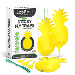 Sticky Trap,Fruit Fly and Gnat Trap Yellow Sticky Bug Traps for