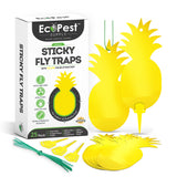 Sticky Fly Traps (Yellow) — 25 Pack